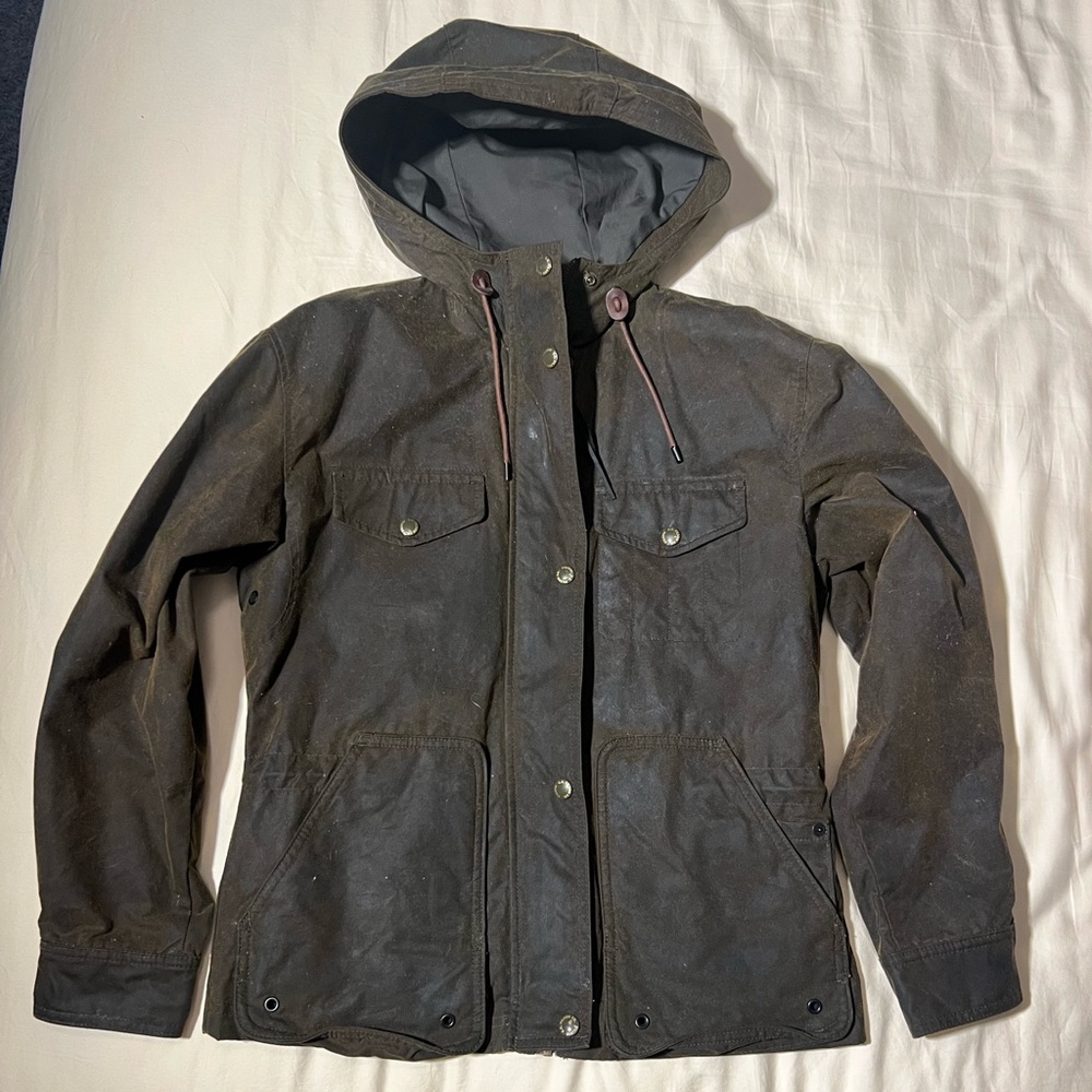 Filson women’s waxed canvas jacket